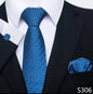 EXPROTAS Tie Pocket Square 8cm Wedding Formal Men’s Accessories