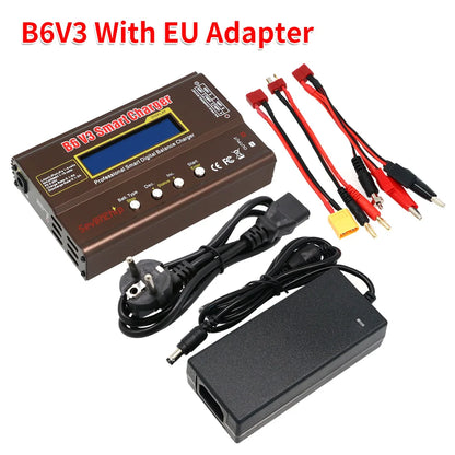 iMAX B6 V3 RC Charger | 80W LiPo/Li-Ion/NiMH Battery Digital Balance Adapter