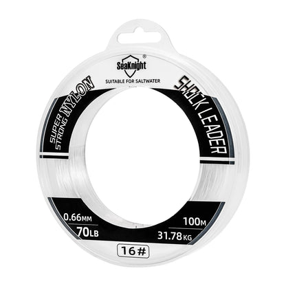 Monofilament Nylon Fishing Line 100M 50LB Anti-Wear Fast Sinking