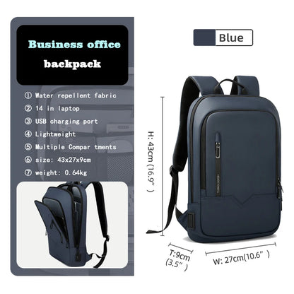Heroic Knight Men Business Backpack Multifunction Slim Laptop Bags For Women outdoors Waterproof pack Aesthetic Backpack Design-EXPROTAS