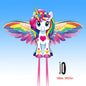 1.4-Meter Foal Kite Easy to Fly for Beginners Colorful Wings Irregular Shape