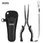 Fishing Pliers Hook Remover 23cm Stainless Steel Line Cutter Scissors Tongs