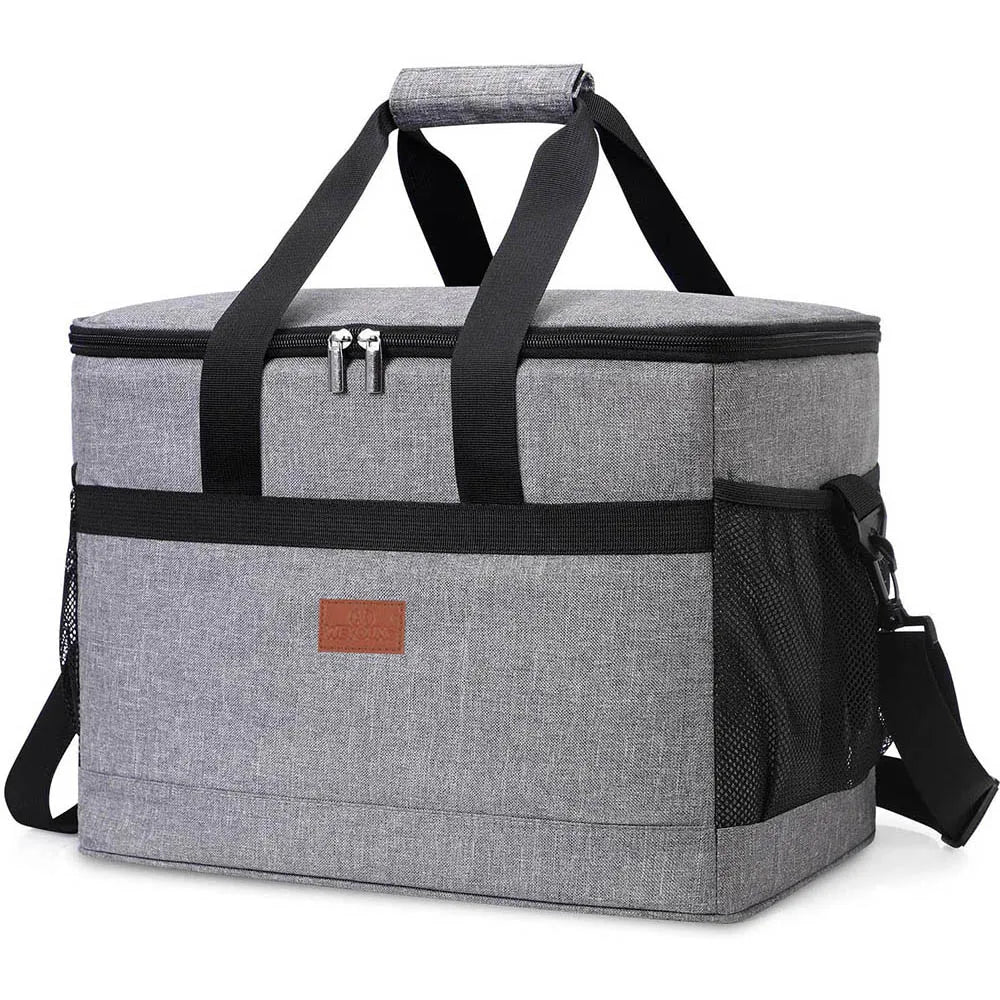 35L Insulated Picnic Lunch Bag Large Collapsible Cooler for Camping Travel