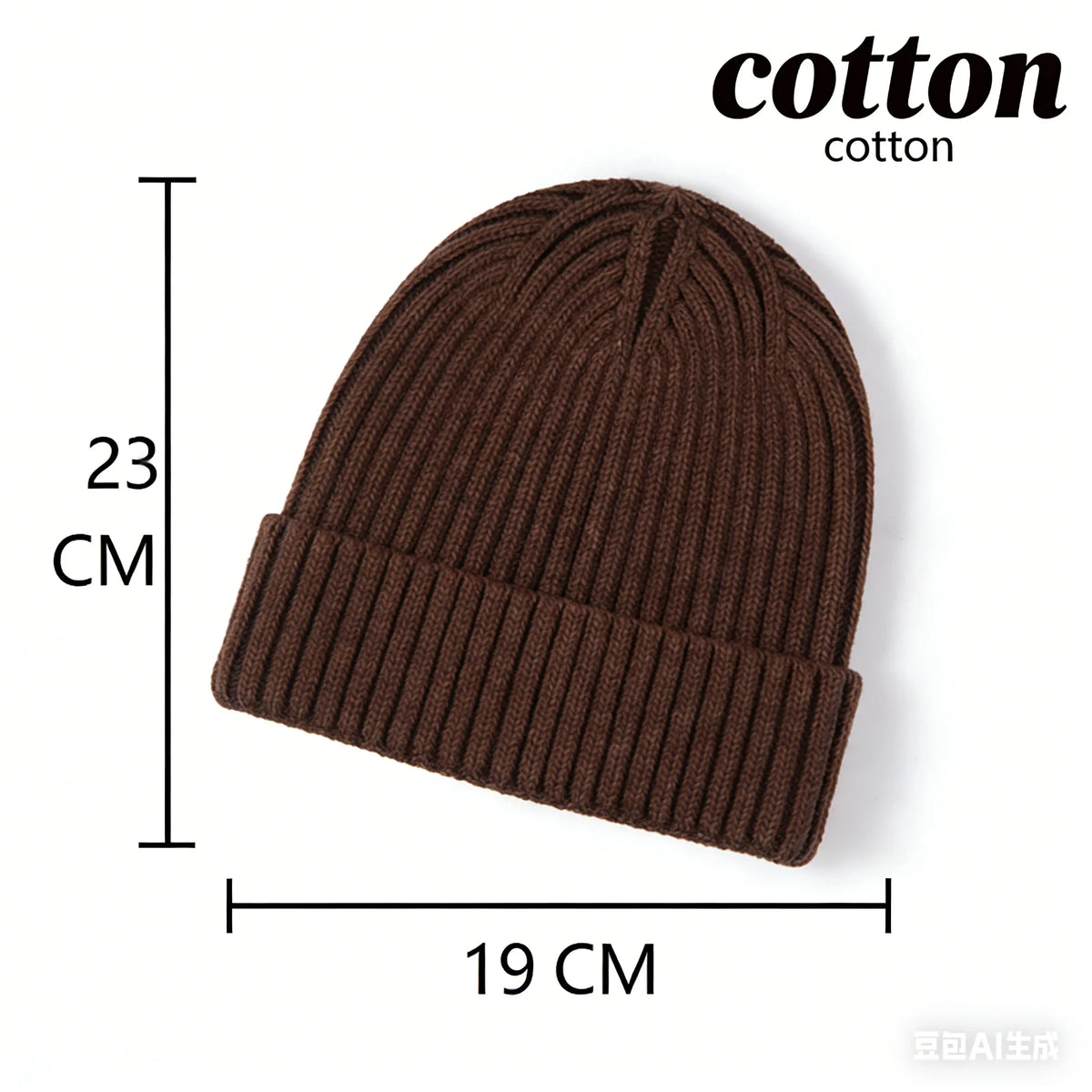 Winter Wool Knitted Beanie Hat Men Women Warm Cap Unisex Skull Cap