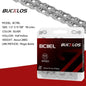 BUCKLOS 8-12 Speed Bike Chain MTB Road Bicycle Chain 116L Shimano SRAM