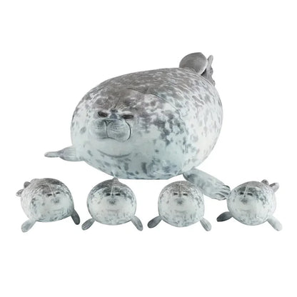 40cm Son Seal Five-piece Plush Toy for Boys and Girls Christmas Gift