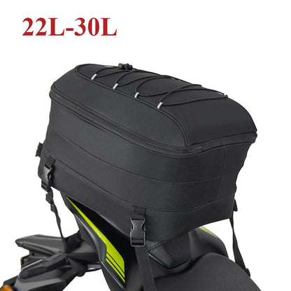 Motorcycle Tail Bag 7-12L Waterproof Storage for Scooter Luggage Accessories