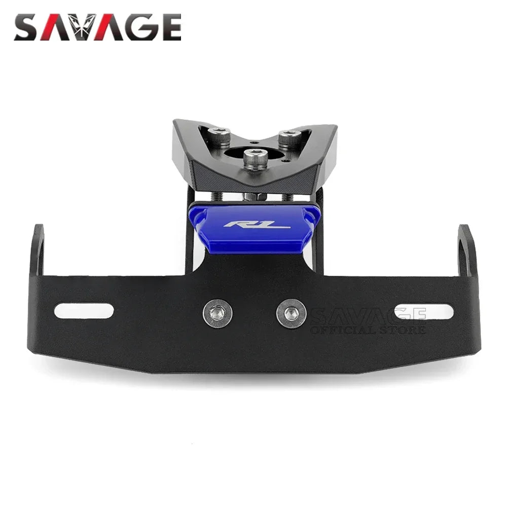 For Yamaha YZF R1 R1M R1S License Plate Holder LED Light Tail Tidy 2015-2024