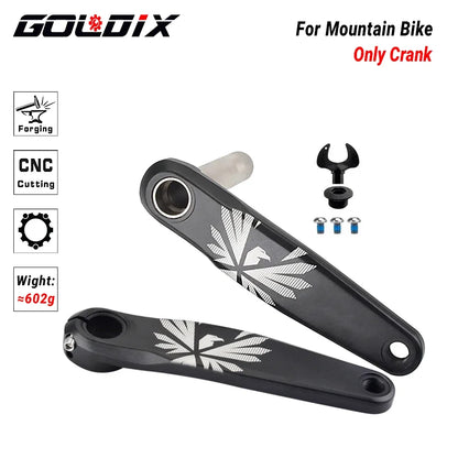 GOLDIX MTB Direct Mount Crankset 0mm Offset 170/175mm for 30–38T Chainring - EXPROTAS