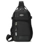 Men's Chest Bag Waterproof Crossbody Sling Backpack Travel Outdoor USB