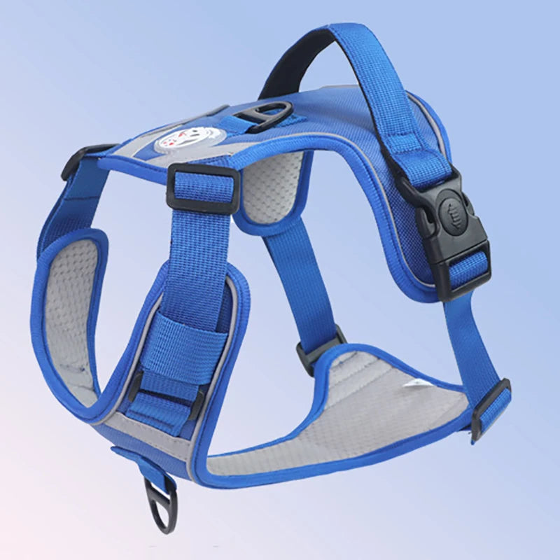Reflective Dog Harness Adjustable Vest with Handle for Small to Large Dogs
