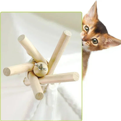 Pet Teepee Tent | Portable Indoor Dog Cat Bed with Cushion and Blackboard