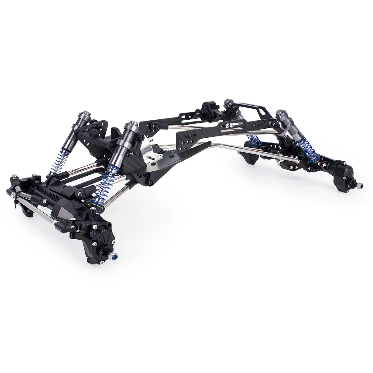 Carbon Fibre LCG Chassis Link Kit Transmission Transfer Case 1/10 RC Crawler