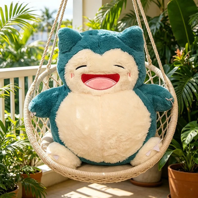 35cm Snorlax Plush Toy Soft Kawaii Stuffed Animal Kids Pillow