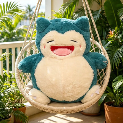 35cm Snorlax Plush Toy Soft Kawaii Stuffed Animal Kids Pillow