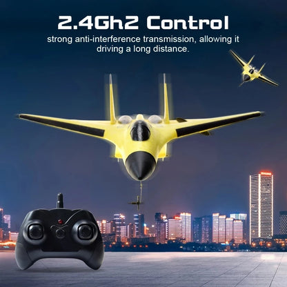 SU35 RC Plane FX620 FX820 2.4G Remote Control Flying Model Glider Airplane With LED Lights Aircraft Foam Toys For Children Gifts-EXPROTAS