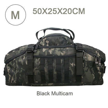 Gym Duffel Bag 80L Tactical Backpack Unisex Camping Hiking Rucksack