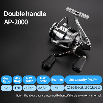 Fishing Reel 16KG Spinning Stella Metal Wheel 2000-7000 for Freshwater Saltwater