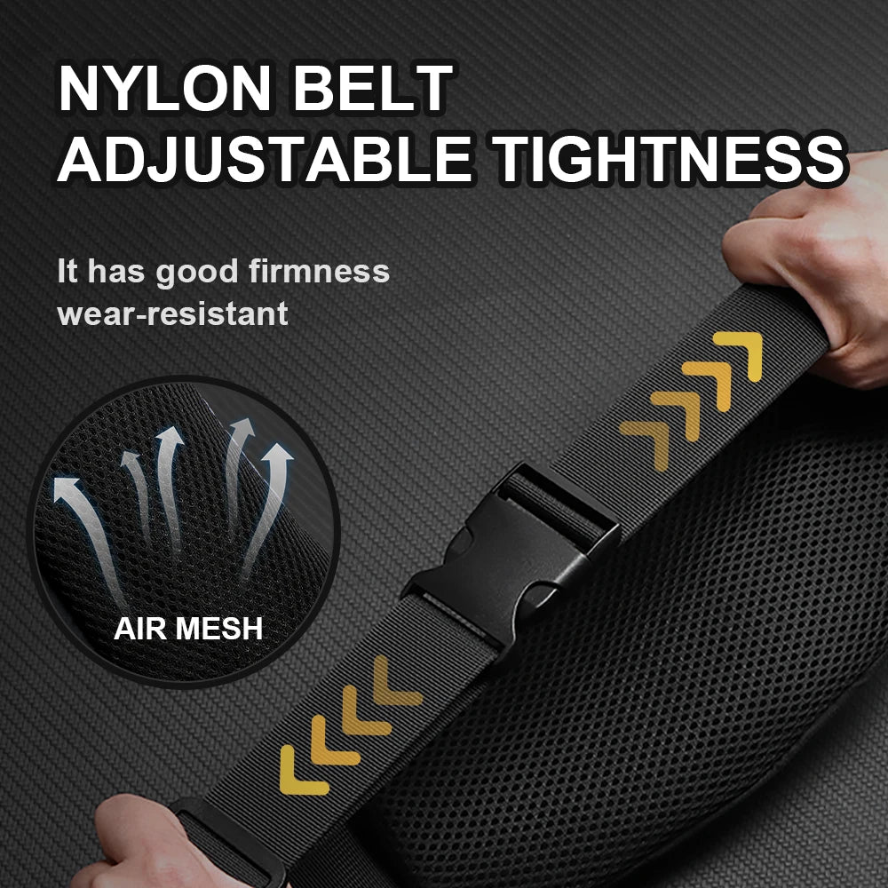 Waterproof Running Waist Bag for Men Women Marathon Sport Belt Pack