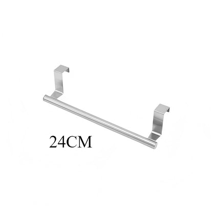 Towel Rack Over Cabinet Steel Wire Bathroom Storage Organizer Rod