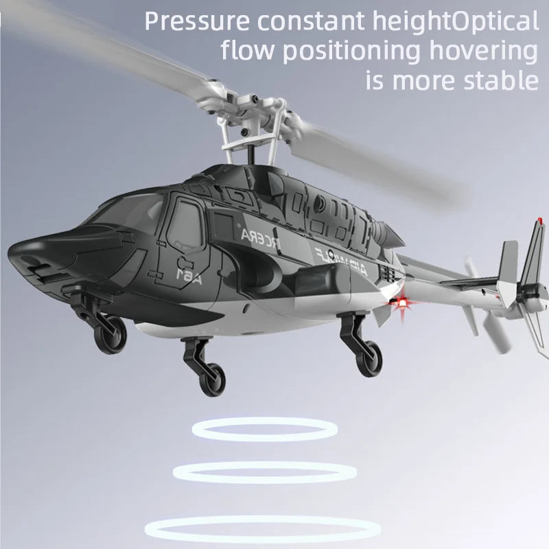 A61 RC Helicopter 2.4G 4CH Gyro Altitude Hold Optical Flow Remote Control Toy