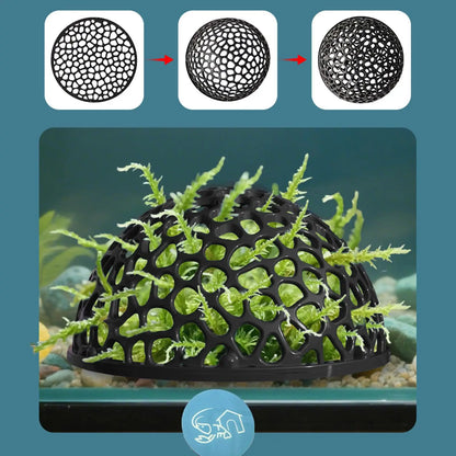 Shrimp Breeding Cave Aquarium Decoration Hiding Place for Betta Fish