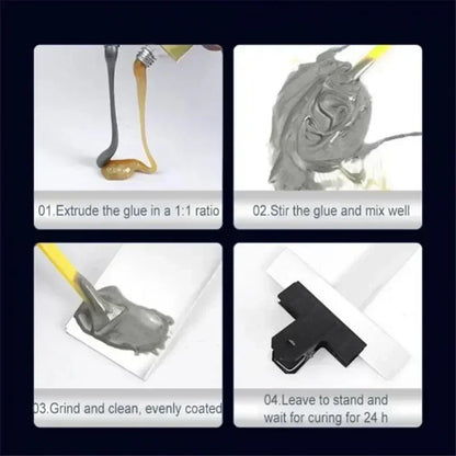 Plastic Wood Repair Glue A+B Metal Adhesive 20g 100g 70g Options