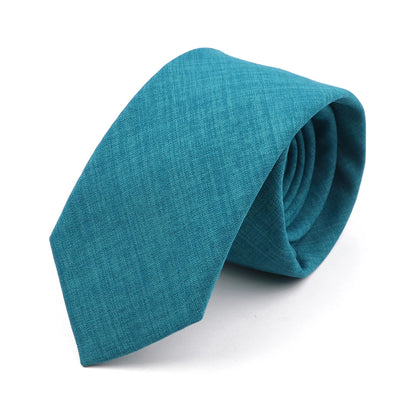 Men Tie Solid Slim Skinny Plain Wedding Party Ties Sage Green Pink Orange