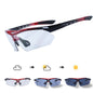 Photochromic Cycling Sunglasses TR90 Auto Lens MTB Road Bike Sports Eyewear