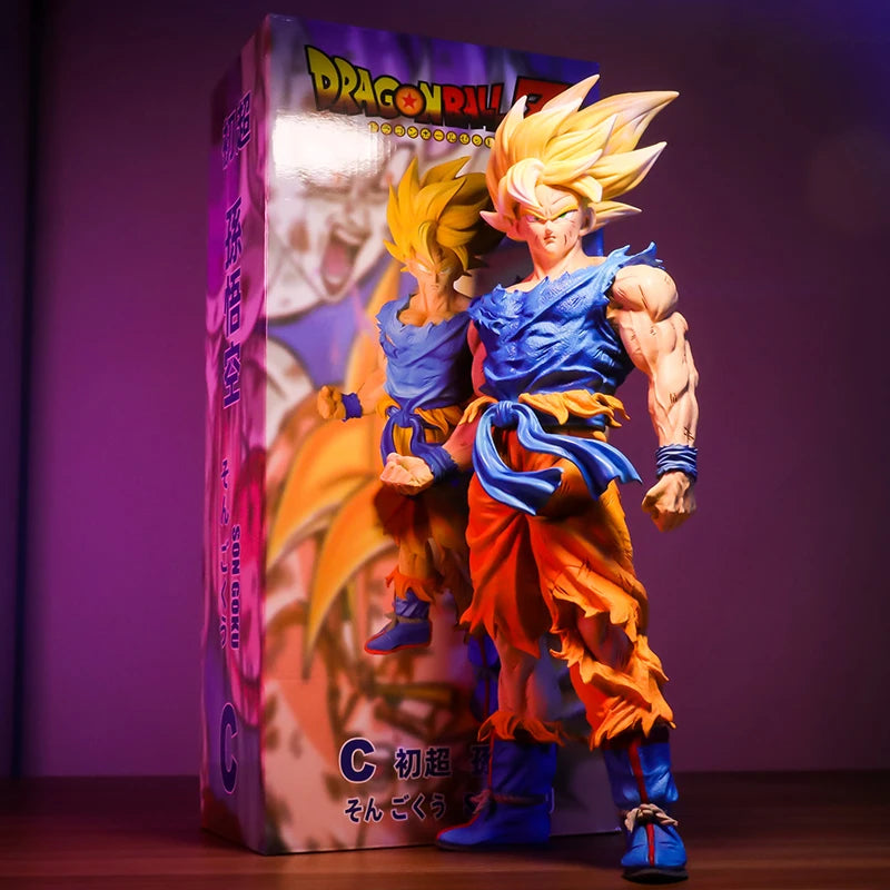 43cm Dragon Ball Z Son Goku Figure GK Super Saiyan Son Goku Action Figure PVC Vegeta Collection Statue Model Figurine Toys-EXPROTAS