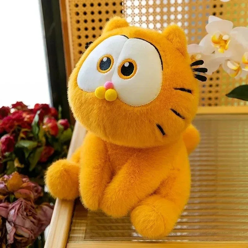 Garfield Stuffed Plush Doll 25CM Kawaii Cartoon Cat Soft Toy