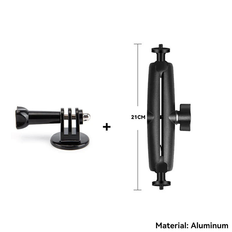 Bike Handlebar Mount Selfie Stick for GoPro Insta360 DJI Accessories