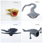 3D Printing Sea Eater Bloop Gran Maja Action Figure Model Toy 4pc
