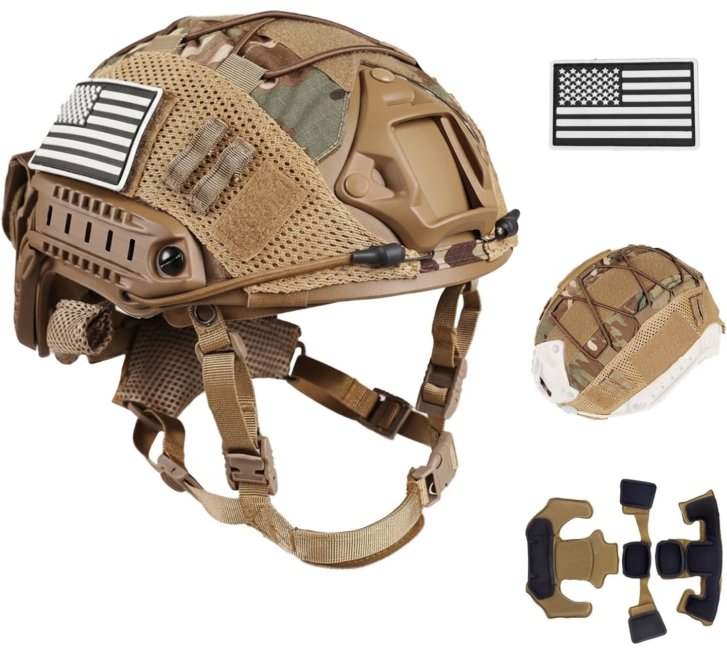 Helmet Battery Pouch Tactical Cover for Airsoft Hunting Accessories