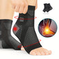 1 Pair Ankle Compression Socks Arch Support Open Toe Foot Sleeves