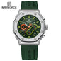 NAVIFORCE Fashion Couple Watches Casual Original Sport Silicone Strap Wristwatch for Lovers Auto Date Display Quartz Chronograph-EXPROTAS