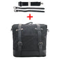 Waxed Canvas Motorcycle Saddlebag Waterproof Vintage Retro Side Bag - EXPROTAS