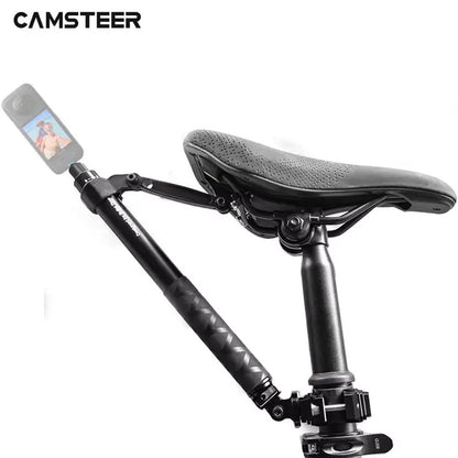 Camsteer Bike Backseat 3rd Person Mount for GoPro 13–10 Insta360 X5–X2
