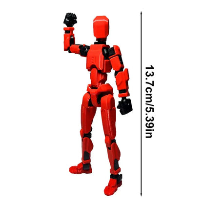 Action Doll Titan T13 Mobile Transformation Robot Toy for Kids