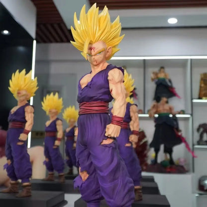 45cm Dragon Ball Z Son Gohan Super Saiyan Figure JT Statue PVC Model Toy