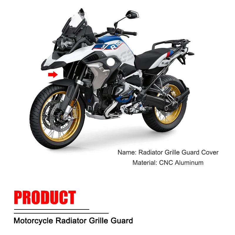 For BMW R1250GS R 1250 GS Adventure Exclusive TE Rallye 2019 2020 2021 Motorcycle Radiator Grille Guard Cover Protector-EXPROTAS
