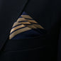 Mens Pocket Square Handkerchief Solid Satin Wedding Accessories