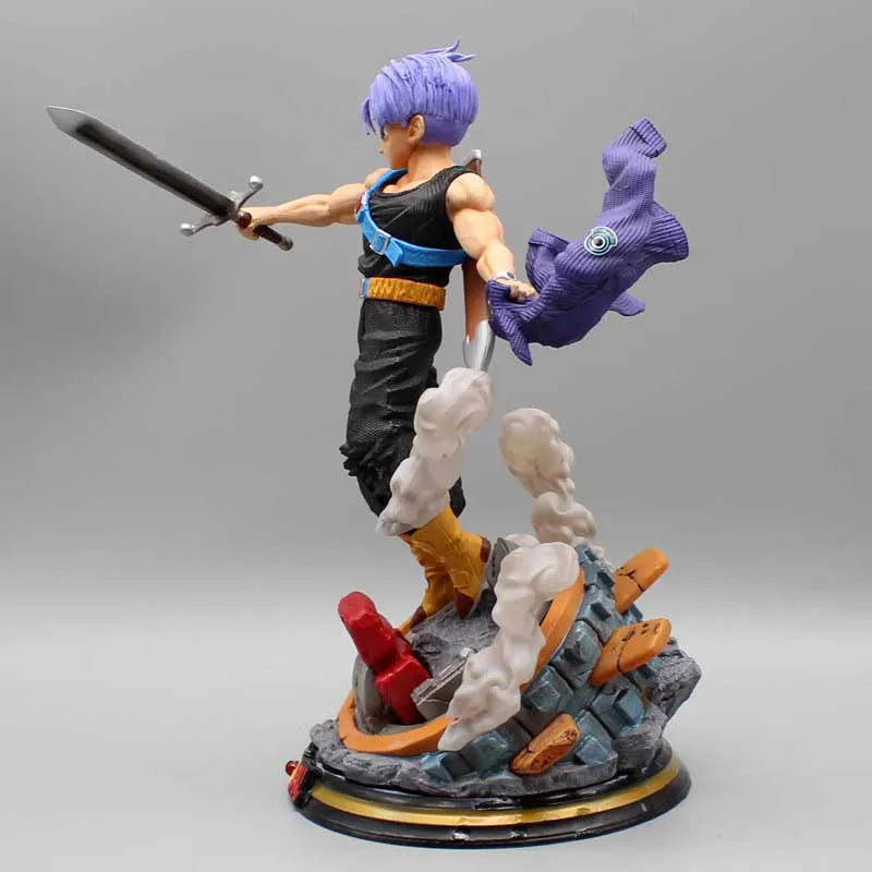 25cm Dragon Ball Anime Figure Trunks Figures Torankusu Figurine Model Pvc Statue Doll Ornament Collection Decoration Toys Gift-EXPROTAS