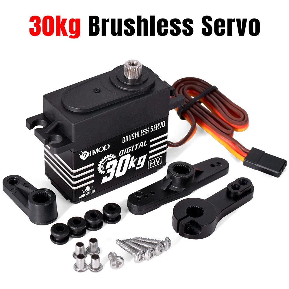 Aluminum Alloy Case 40KG Brushless Digital Servo for 1/8 1/10 RC Car