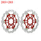 BUCKLOS MTB Floating Disc Brake Rotors 2pc 160mm 180mm 203mm Bicycle