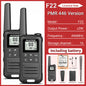 2pcs Two Way Radio Walkie Talkie Long Range Portable Rechargeable for Camping