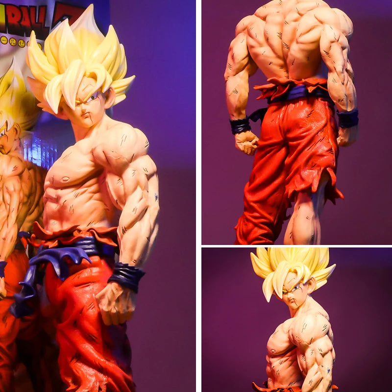 43cm Dragon Ball Z Son Goku Figure GK Super Saiyan Son Goku Action Figure PVC Vegeta Collection Statue Model Figurine Toys-EXPROTAS