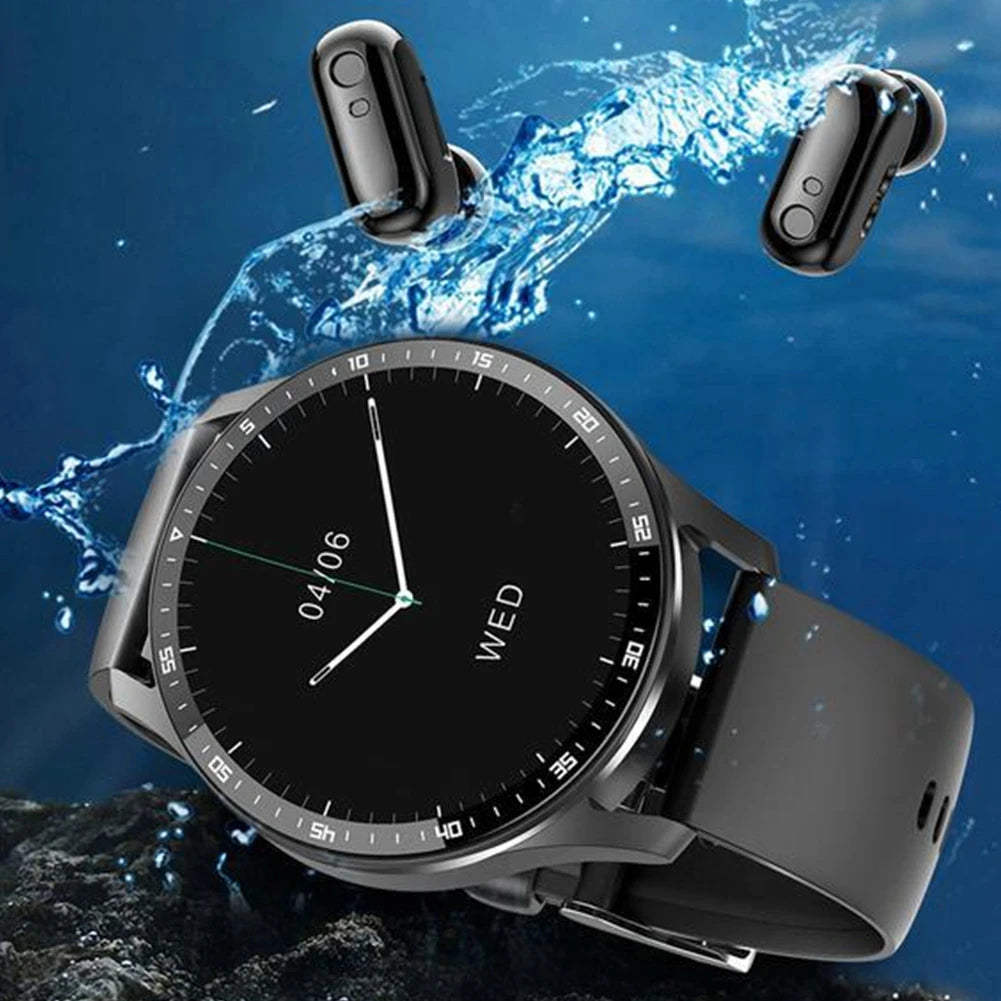 X7 Smartwatch with TWS Earbuds Bluetooth Heart Rate Blood Pressure Fitness Watch