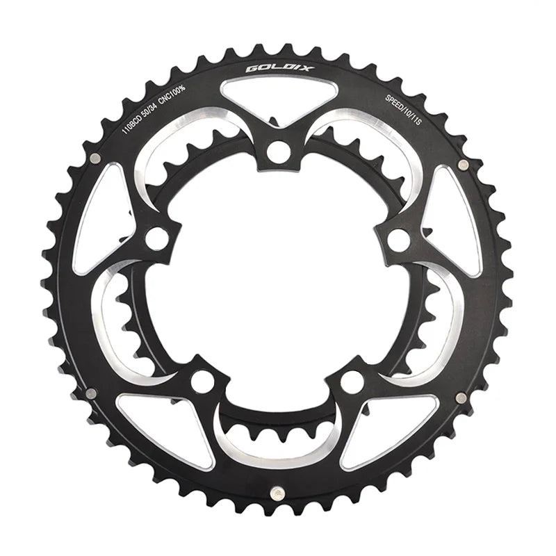 GOLDIX 110BCD 50/34T Double Chainring Road Bike Ultralight Chainwheel