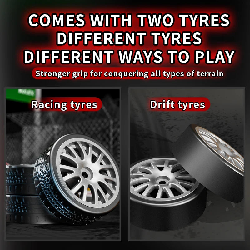 4WD Drift Car Remote Control RC Racing Truck 4x4 GTRPRO Toy for Kids Adults
